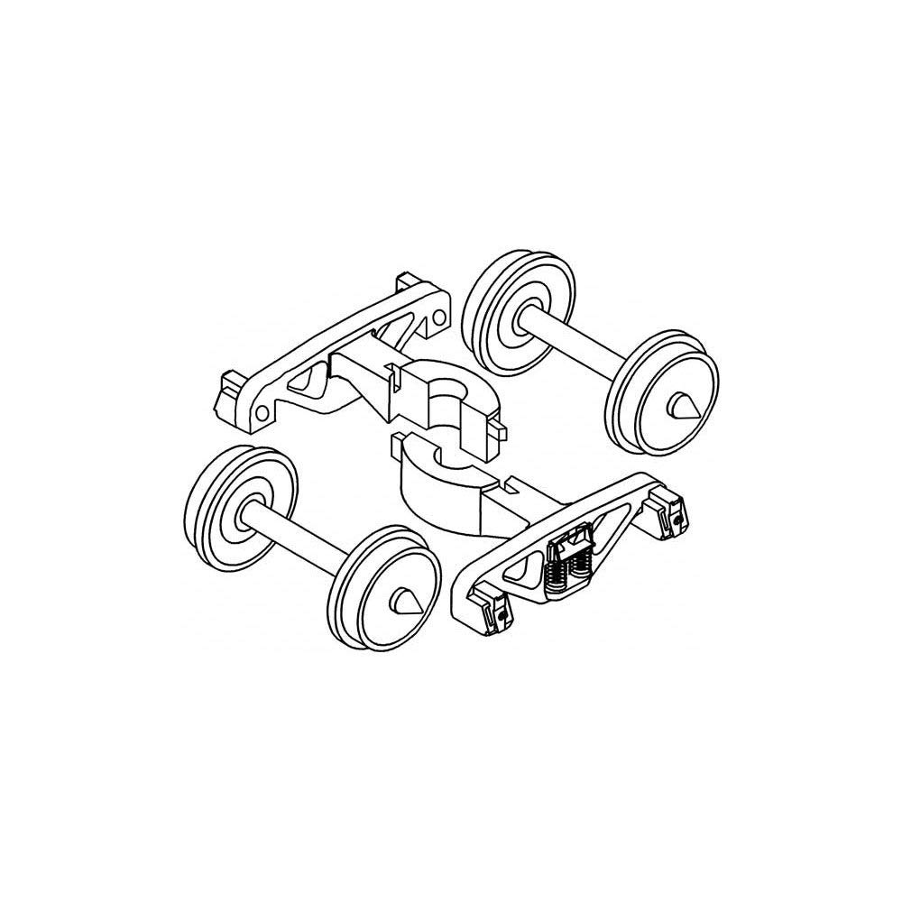 Kadee 720 HOn3 Scale 3' 7