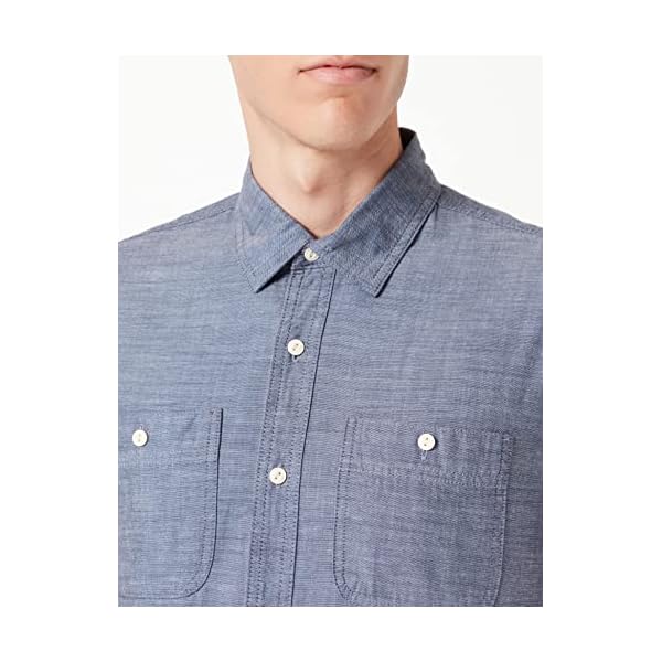 Amazon-Essentials-Mens-Short-Sleeve-Chambray-Shirt Amazon-Essentials-Mens-Short-Sleeve-Chambray-Shirt