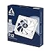 immagine 6ARCTIC F12 - 120 mm Ventola, Basso Livello Rumore, Custodia Standard, CPU per PC, Cuscinetto Fluido Dinamico, Ventilazione 1350 RPM, 0,3 Sone - Nero/Bianco