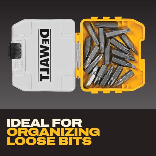 Image of DEWALT 18 pc. Compact Magnetic Drive Guide Set, Yellow (DWAF2058CS)