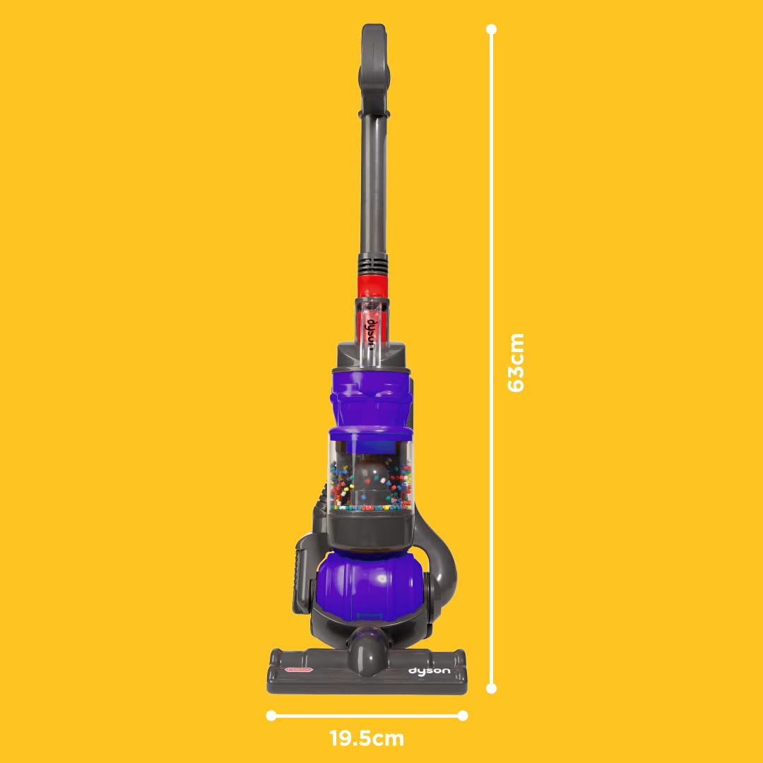 Casdon Dyson Ball | Réplica en Miniatura de Dyson Ball para niños a Partir de 3 años | ¡con giros y Vueltas para Jugar como si Fuera de Verdad!