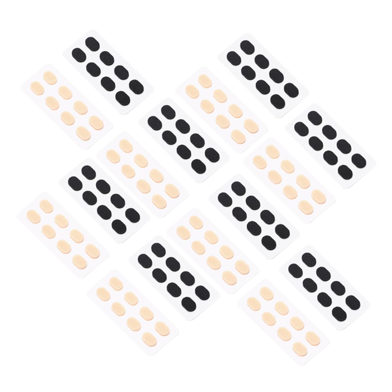 COLLBATH 5 Sets Brillen-nasenpads Schwamm-nasenpads Für Brillen Und Nasenschutz 16 Blätter * 5