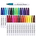Permanent Marker, 30 Colors Fine Point Permanent Markers, Works Well On Paper, Canvas, Fabric, Crafts,Glass,Metal,Wood Good for Painting, Coloring and Doodling by Smart Color Art