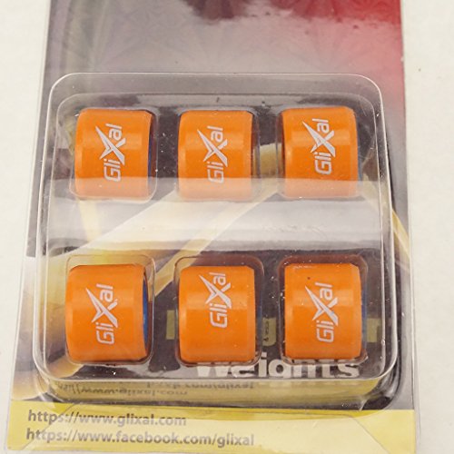 Glixal Atks-04017 18X14Mm High Performance Racing Variator Roller Weights Set 152Qmi 157Qmj Gy6 125Cc 150Cc Scooter Moped Atv Go-Kart (9 Gram) #TOP1