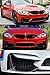 2 PCS Add-on Carbon Fiber Front Bumper Splitters Lip Compatible for 2015-2019 BMW F80 M3/ F82 F83 M4