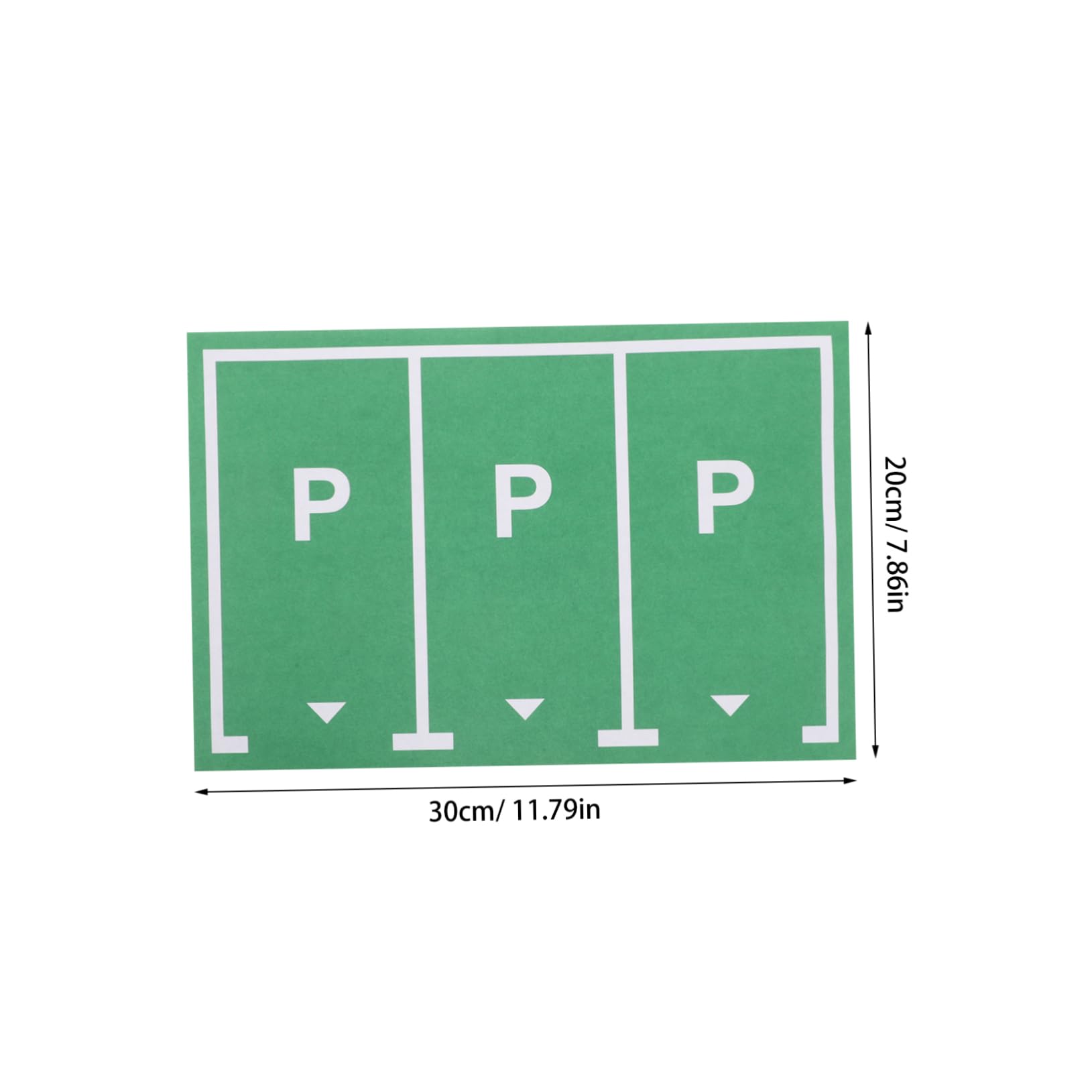 KOMBIUDA Transportation Wall Stickers Set 5 Pcs Toy Car Parking Space Decals Boys and Girls Room Decor Easy Peel Wall Decals