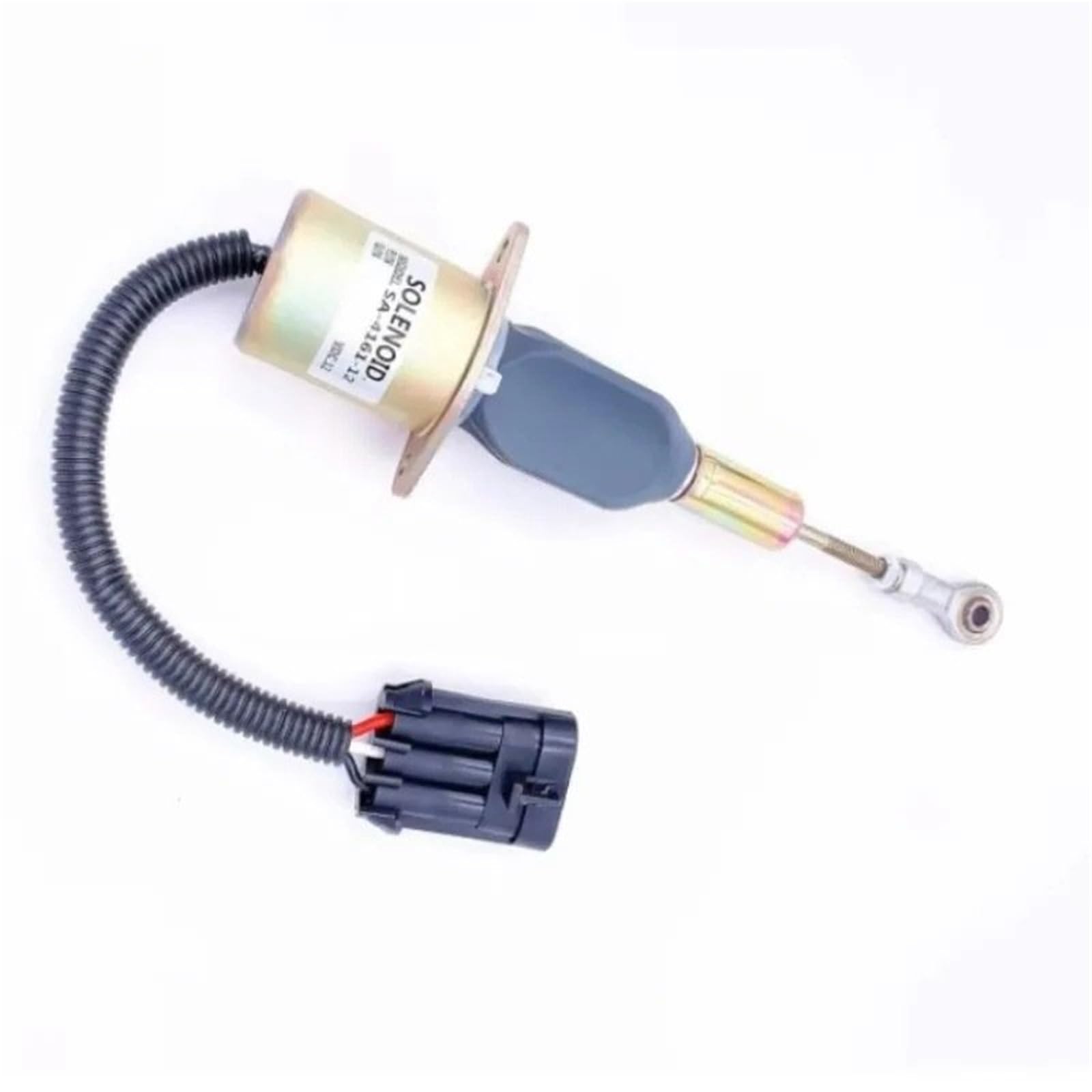 Solenoide de corte de combustible Solenoide de corte de combustible 12 V 87801213 SA-4161-12 1751ES-12A6UC4B3S1, compatible con motor F2NN9D278BA