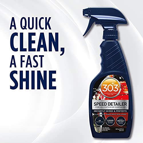 303 Products 30216CSR Speed Detailer - For All Exterior Automotive Surfaces - Instantly Shines And Protects Paint - Cleans Between Washes - Uv Protection thumb #4
