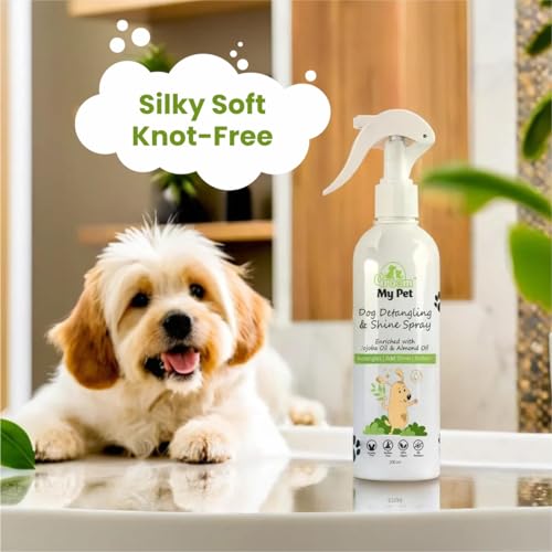 Image of Dog Detangling & Shine Spray-200ml | for Dog's & Puppies | Remove Knots & Tangles | Silky & Shiny Coat | Perfect for Shih Tzu & Long Hair Breeds