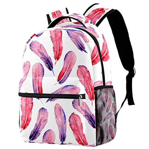 Sac à dos de voyage enfant avec porte-bouteille Leisure Campus motif aquarelle mixte