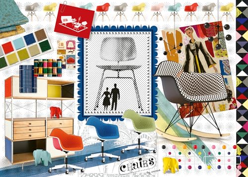 Ravensburger - Puzzle Adulte - Puzzle 1000 pièces - Le Design Spectrum par Eames - Adultes et...