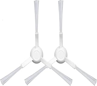 Mi Vacuum Mop Pro/Vacuum Mop P/Viomi Se V2 V3 Uyumlu Robot Süpürge Uyumlu Yan Fırça Yedek Parça Seti-Beyaz 2 Adet
