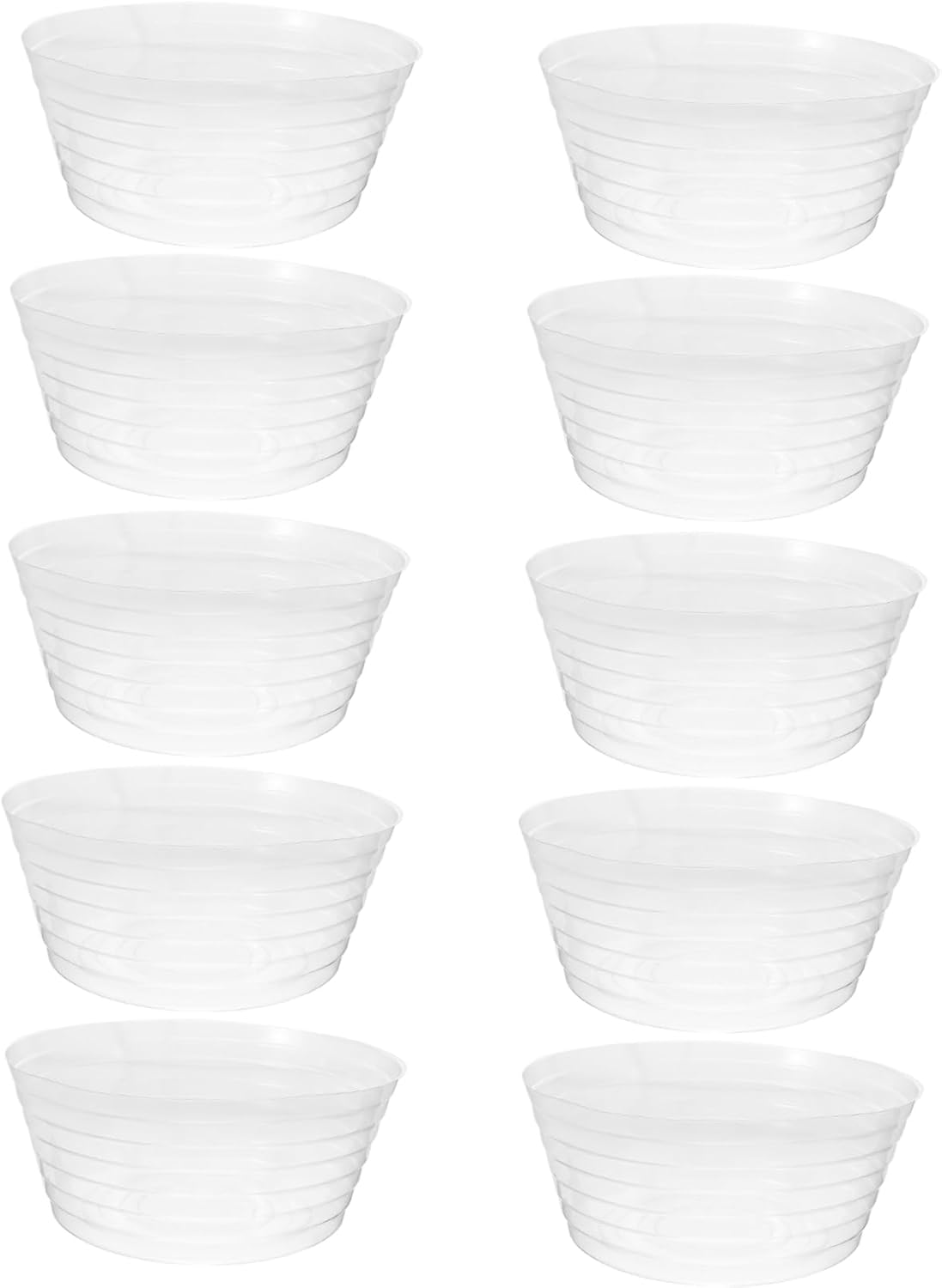 30pcs Flowerpot Liners Gardening Pot Saucers for Indoor and Outdoor Use for Planter Types Diameter High Hardness