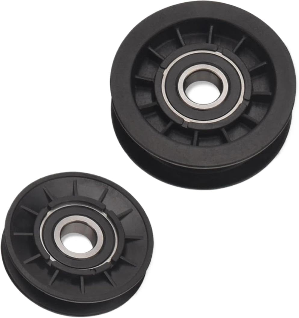 Idler Pulley Set GX20287 GX20286 Flat Idler V-Idler Pulley Kit Compatible with 280-143 280-097