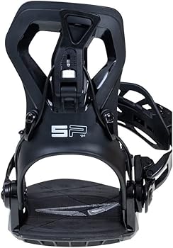 SP- Automatic Snowboard Bindings Private Model Black