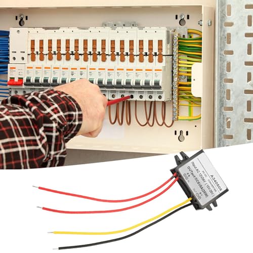TENSIONE IMPERMEABILE AC 12V 24V A DC 5V REGOLATORE DI MODULO DI ALIMENTAZIONE PER AUTO CONVERTITORE PRESTAZIONI ALTAMENTE EFFICIENTI E