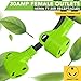 LeisureCords 24'' RV Y Adapter Cord 30 Amp Male Plug to Two 30 Amp Female 2.5 Feet with Handle