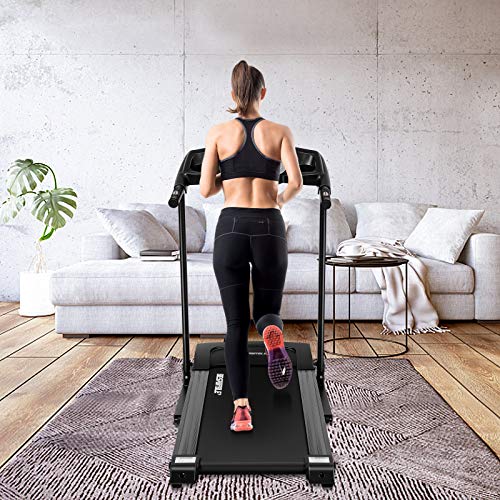 ABOOFAN Esteira dobrável BESPORTBLE 2.0HP esteira elétrica de 15,7 