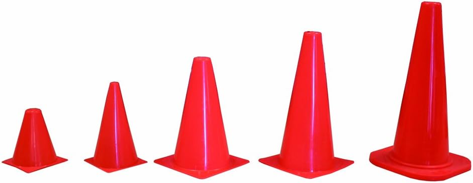 AMBER Athletic Gear Agility Cone Set (Set of 10)