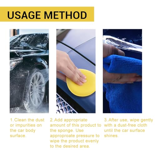 KUIRUNRX® Creme zur Reparatur von Autokratzern, Auto Kratzerentferner für Fahrzeuge für Lackkratzer Reparatur, auf verwitterten und ungepflegten Lacken (100ML)