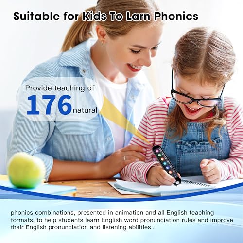 Image of Translator Pen,4.25 Inch Scanner Reader Pen,Instant Offline Voice & Photo Translation Support 134 Languages Online Translation,OCR Scanning Device for Language Learners,Dyslexia &Learning Difficulties
