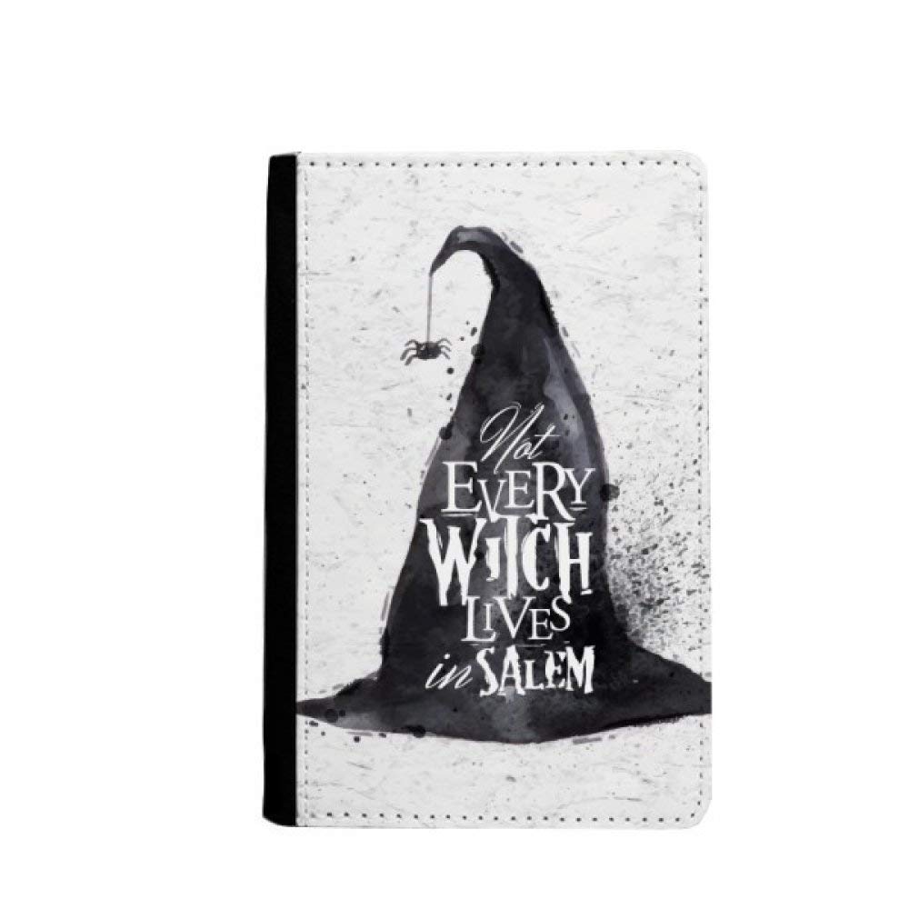 Porte-cartes motif sorcière d'Halloween petit portefeuille et étui carte de crédit