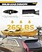 265LBS Lockable Cross Bars Roof Rack Fit for Cadillac XT6 2020-2025 & XT4 2019-2025 Aluminum Crossbars Cargo Bar Luggage Baggage Carrier Rooftop Accessories, for Storage Bag Kayak Snowboard Canoe Bike