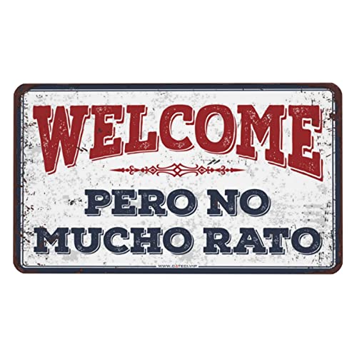 Tapis de souris chat Welcome Pero No Mucho Rato antidérapant pour bureau