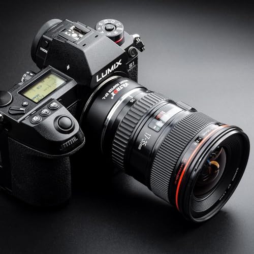 Image of VILTROX EF-L Lens Mount Adapter Auto Focus Lens Mount Converter Ring Adapter Compatible with Canon EF /EF-S Lens for Leica L Mount Camera SL2 /Lumix S1 S1H S5 /Sigma fp L