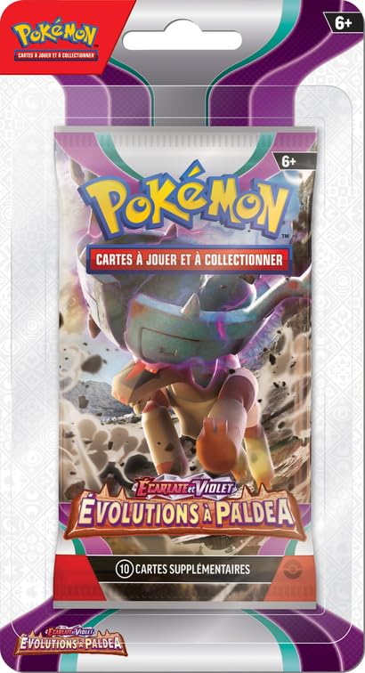 Booster Pokémon sous Blister EV02 Asmodee carte à collectionner Écarlate et Violet