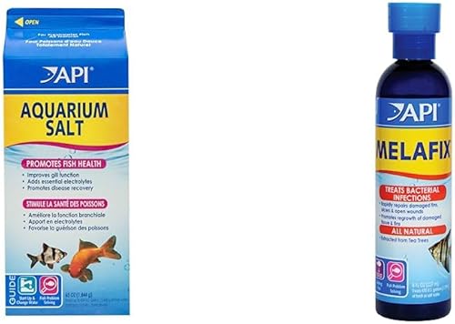 Miniatura 10 de Sal de acuario de agua dulce API, 16 onza, Negro