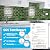 Art3d 10-Sheet Kitchen Backsplash Tiles Peel and Stick, Self Adhesive Wall Tile Sticker for Kitchen Island Bathroom Laundry Room RV Renter 12" x 12" - Jade Green