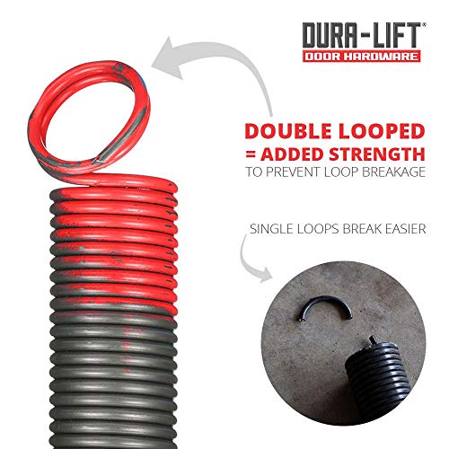 Dura-Lift Heavy Duty Extension Garage Door Spring 2-Pack (150 Lb.) #TOP2