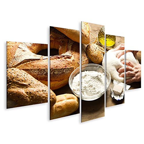 Tableau sur toile boulangerie islandburner pour decoration murale de cuisine