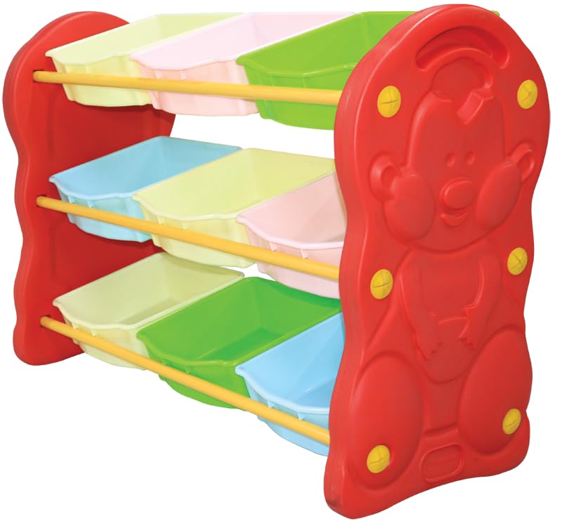 PLAYGRO Kids Book Display Shelf Storage Organizer for Toddlers (1, Medium)