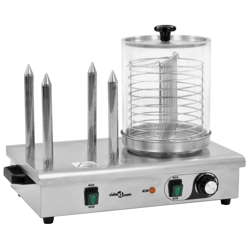 vidaXL Hot Dog Machine with sausages and buns
