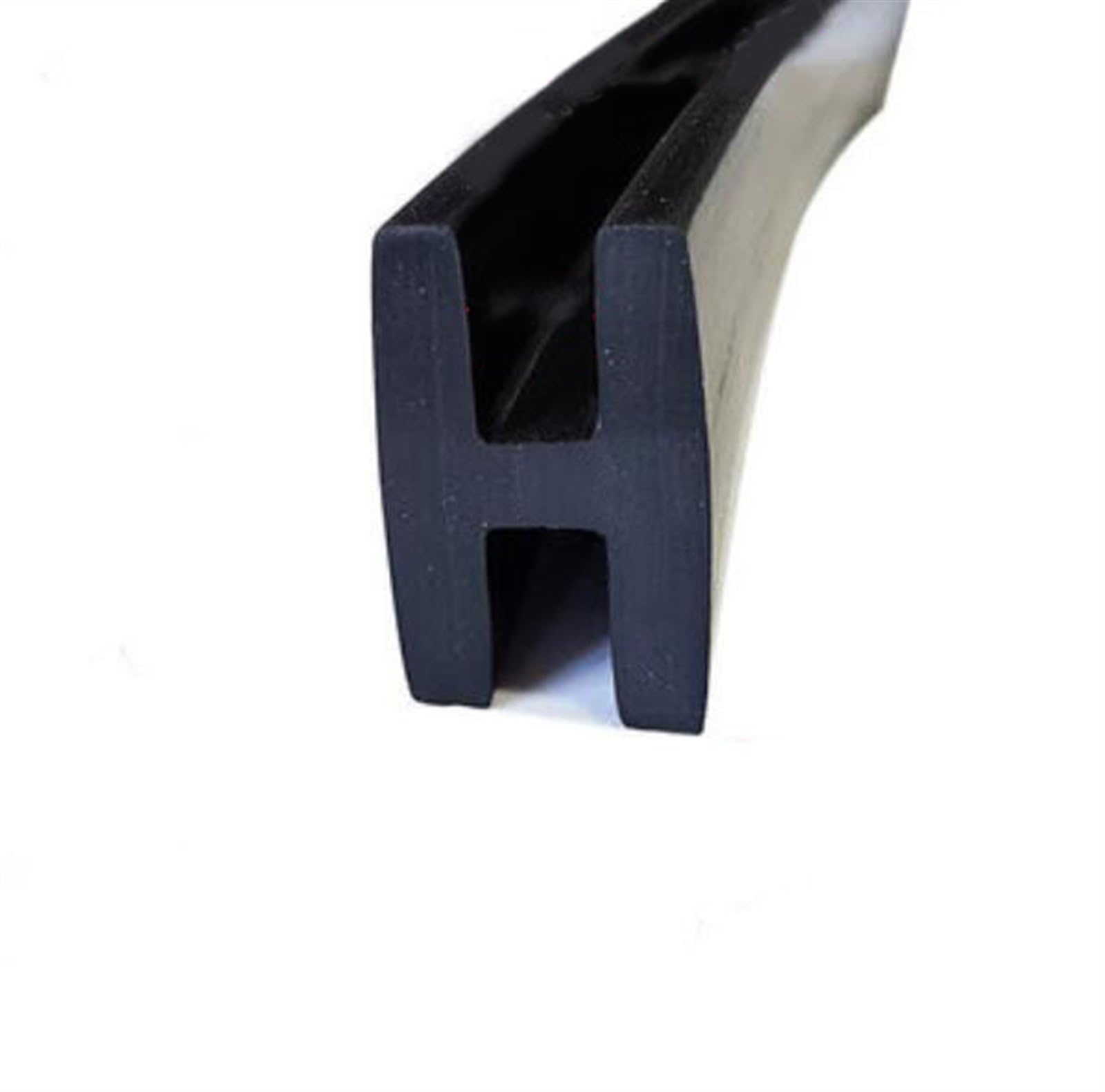 Gumowa uszczelka typu H 1M Uszczelka do szczeliny okiennej drzwi Amortyzacja Uszczelnianie profili aluminiowych(15x25mm)