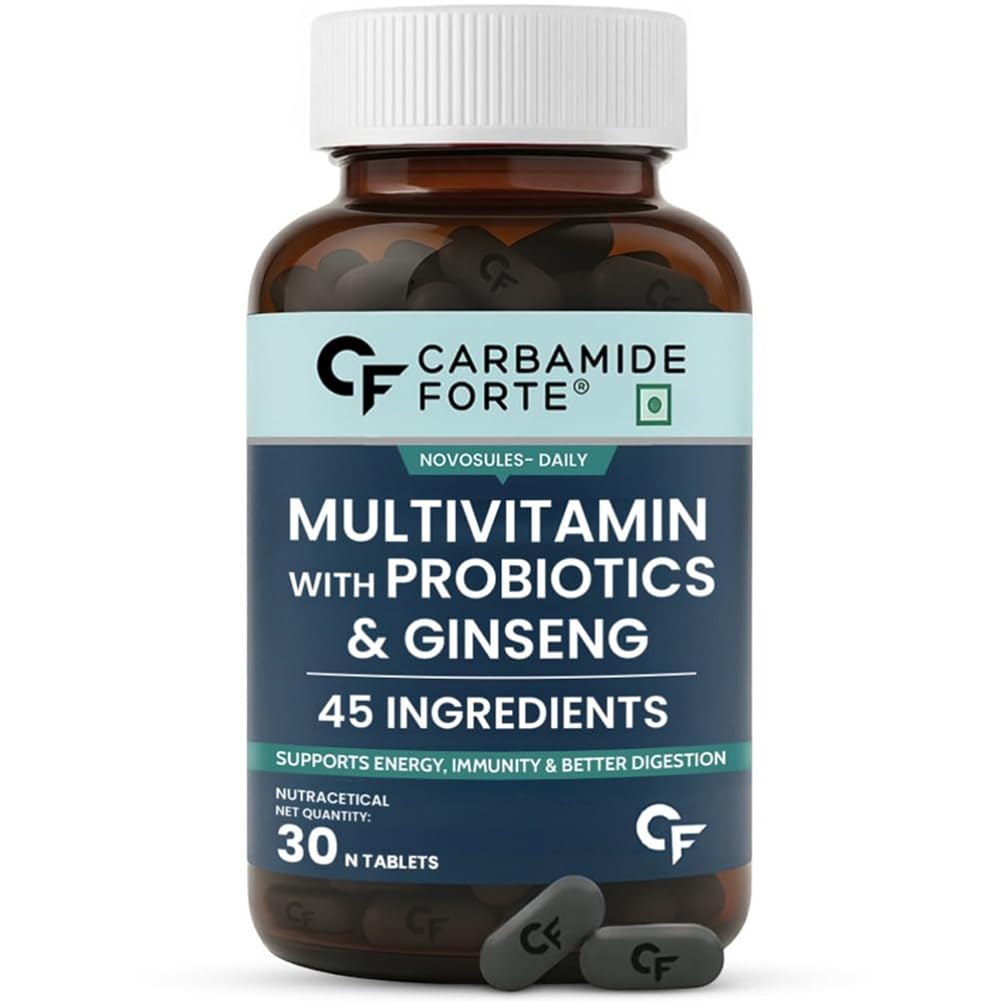 Carbamide Forte Multivitamin Tablet for Men Gym | Multi vitamin Tablet for Men | Multi Vitamin for Mens for Daily Immunity & Energy Support | 30 Tablets