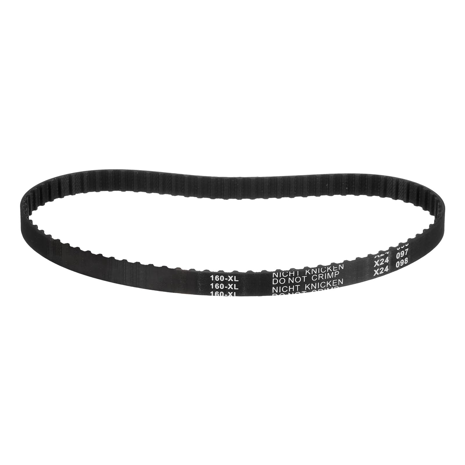 uxcell 4pcs 160XL 037 Timing Belt 80 Teeth Rubber Geared Cogged Belt, 0.37" Width, 0.20" Pitch Mechanical Replacement Belts — Amazon image 25