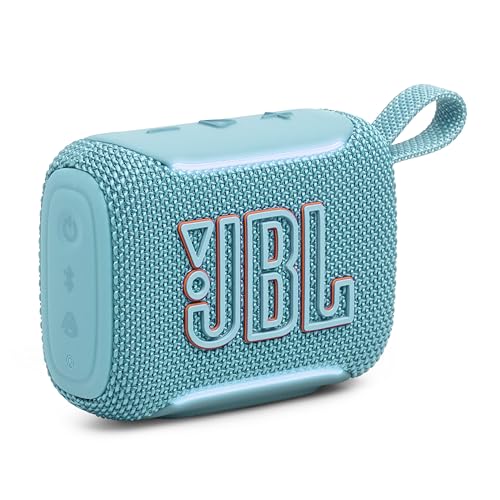 Image of JBL Go 5 - Ultra-Portable Waterproof & Drop-Proof Speaker with JBL Legendary Sound & Ambient Edge Lighting, AirTouch Instant Stereo Pairing or Link Multiple Compatible Speakers via Auracast (Teal)