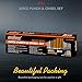 HORUSDY 28-Piece Heavy Duty Punch and Chisel Set, Including Taper, Cold Chisels, Pin, Center Punch
