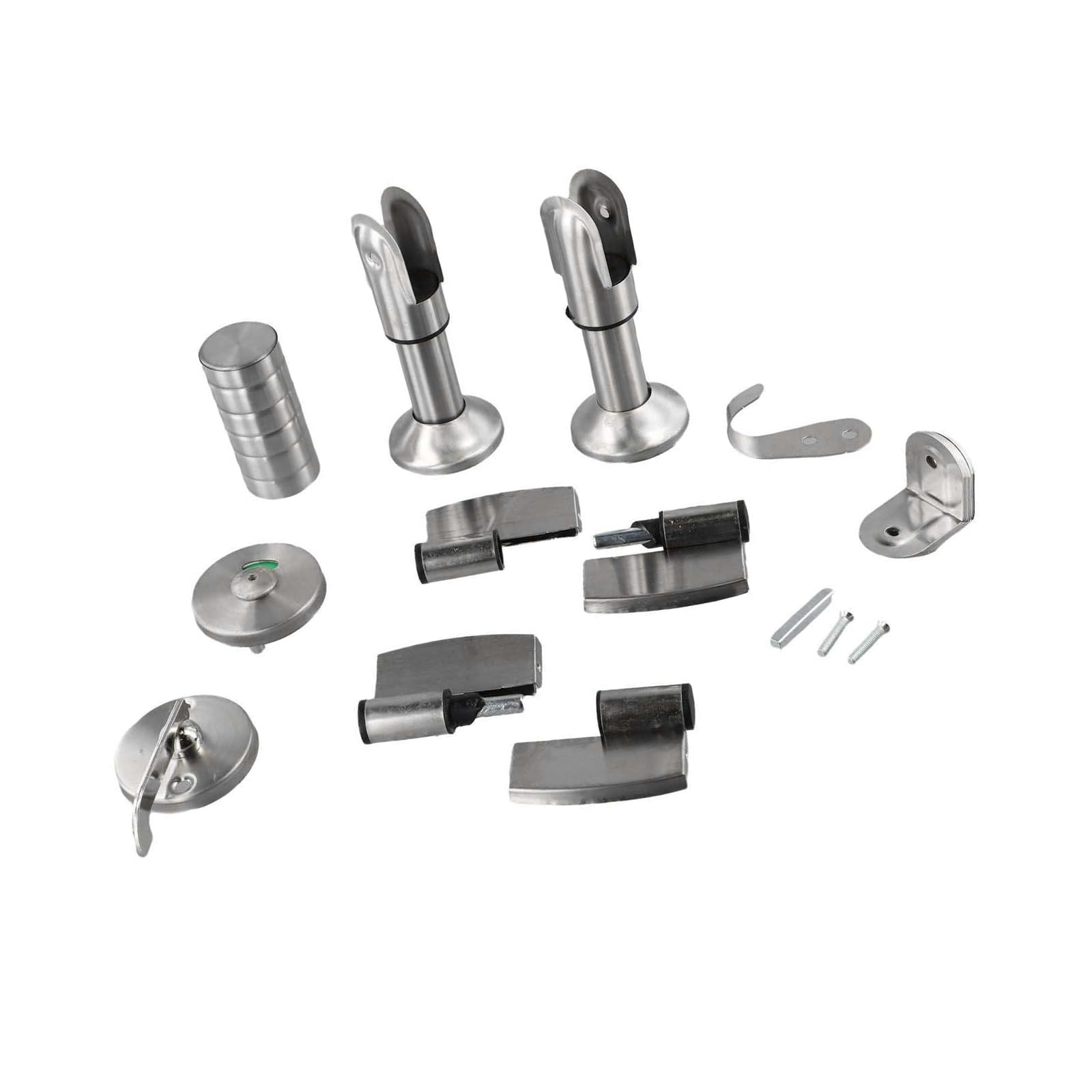 Restroom Hinges Door Corner Codes Bathroom Partition Hardware Accessories for Public Washroom Installations Restroom Partition Fittings