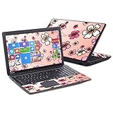 MightySkins Skin Compatible with Toshiba Satellite C50 C55 C55T C55D 15.6' wrap Cover Sticker Skins Cherry Blossom