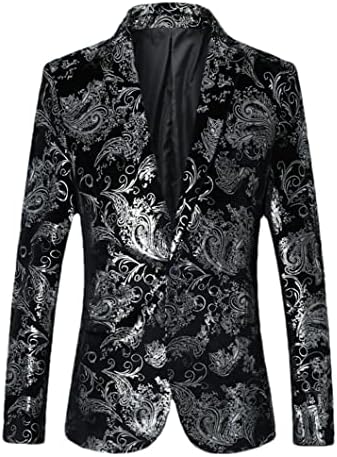 Giacchetto Uomo Con Paillettes - Elegante Per Matrimoni, Discoteca, Eventi Speciali - Foto 13