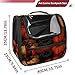 otnrnondcl Halloween Pumpkin (4) Cat Backpack Carrier, Large Pet Backpack for Medium Small Dog Cat Puppy Kitty Bunny