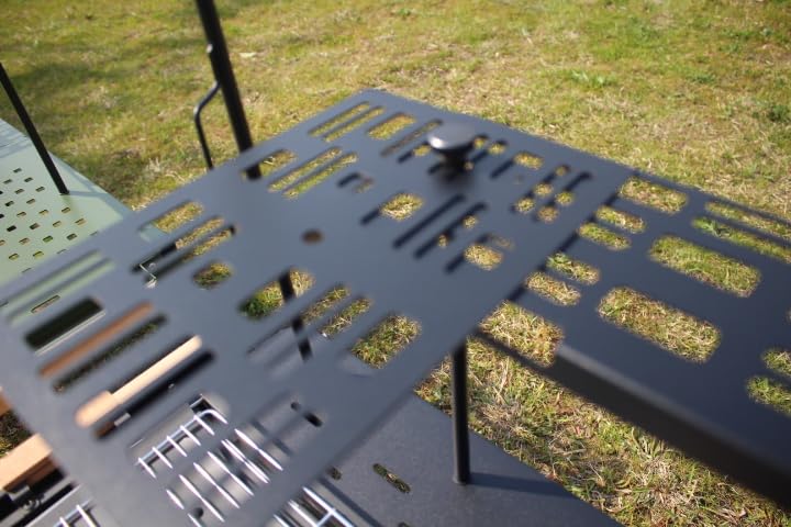 バーベキューアイアンテーブル FX-7165ver2 アイアンローテーブル Amazon | CHANODUG OUTDOOR バーベキューアイアン FX-7165ver2