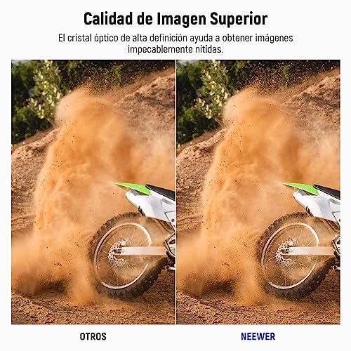 NEEWER 55mm MC UV Protección Filtro 24 Capas Multi Resistente Nano Revestimientos/Vidrio Óptico HD/Repelente Agua/Resistente a Arañazos/Ultra Fino Marco Aleación Aluminio/Filtro Ultravioleta - imagen 5