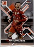 2021-22 Topps Finest Bundesliga #129 Lucas Hernandez FC Bayern Munchen Soccer Card - Sportscard Superstore