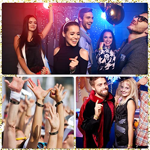 Jadive JADIVE-BADGES D'IDENTIFICATION-04607 500 Pieces Paper Wristbands Vip Plastic Wristbands Waterproof Party Identification Wristbands Party Bracelets thumb #6
