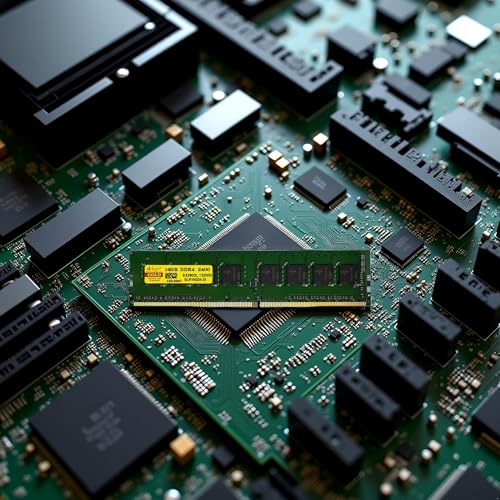 Image of Dolgix Gold 16GB DDR4 2400MHz Desktop RAM (Memory) U-DIMM | Long-DIMM | CL- 17 | PC4-19200 | 2Rx8 Dual Rank | 5Year -Warranty (Made in India)